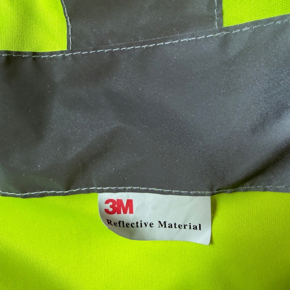 Walls Workwear Mens ANSI High Visibility Reflective Safety Shirt Yellow - Picture 5 of 5